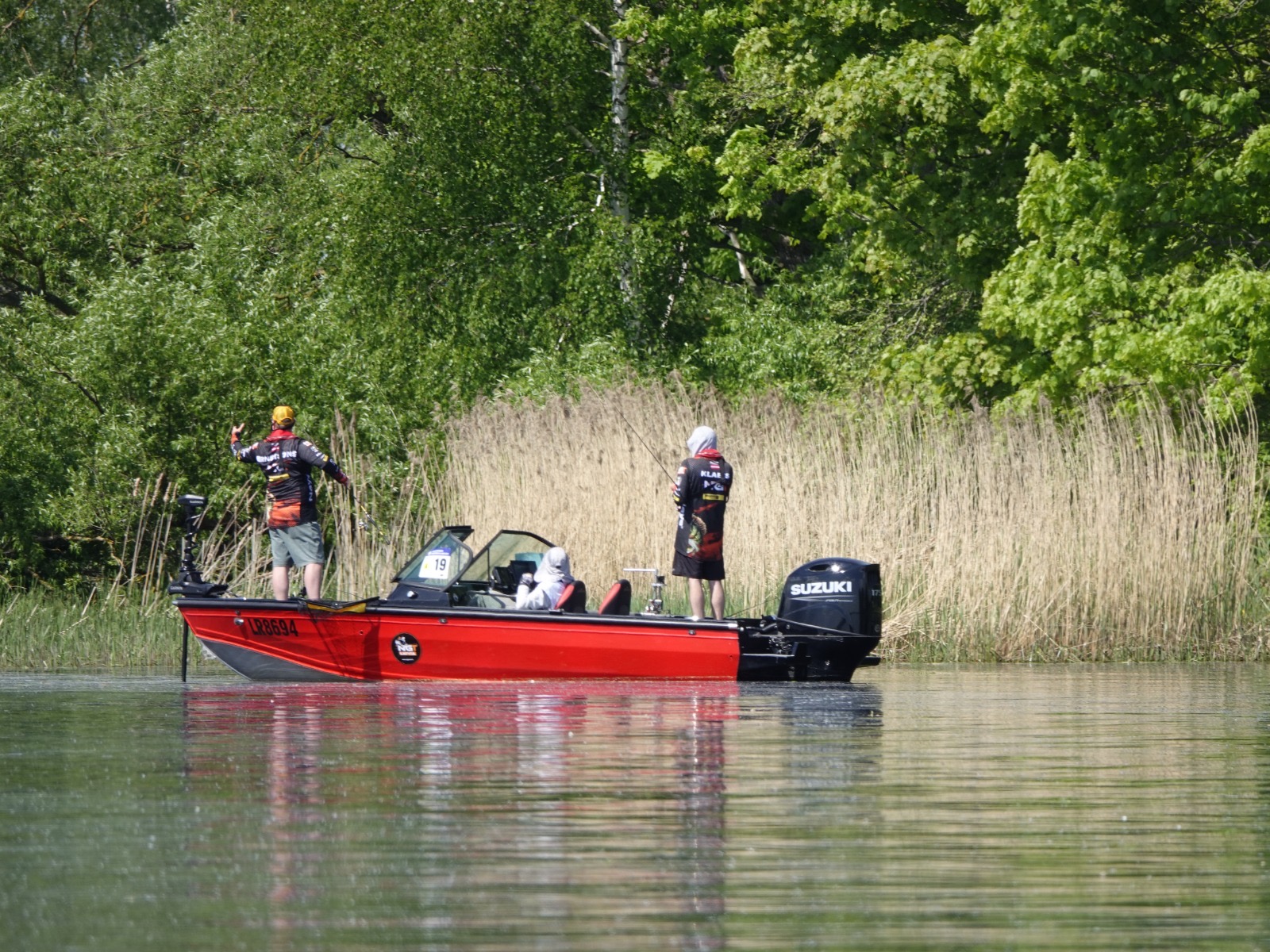 Classic fishing in Daugava